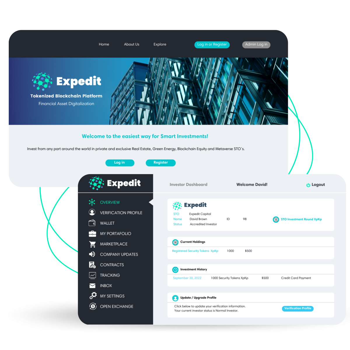 Expedit Tokenization Platform Tokenization Platform